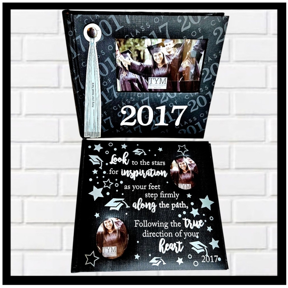 GRADUATION 2017 Photo/Keepsake Album  - Black NEW!